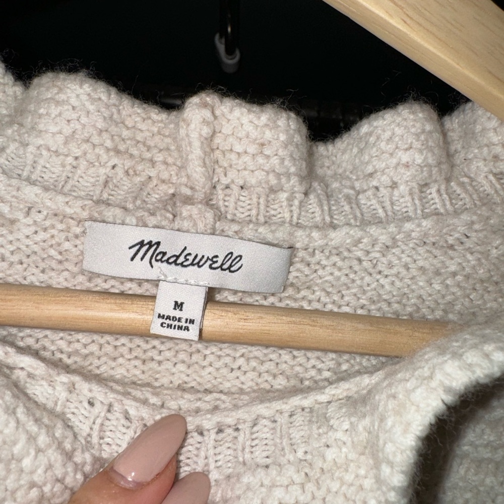 Madewell cozy knit sweater